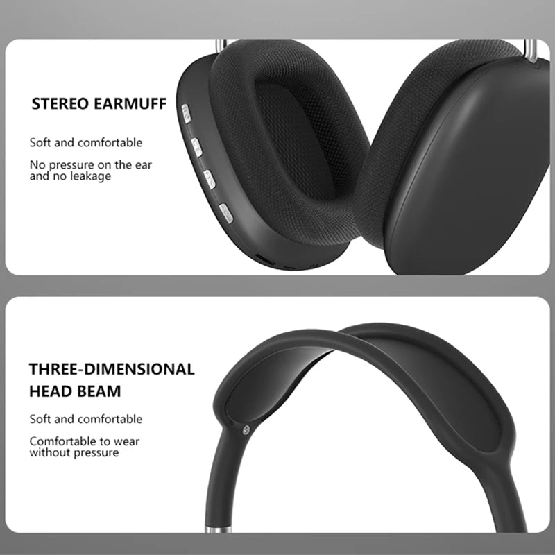 P9 Pro Max Air Wireless Bluetooth Headphones