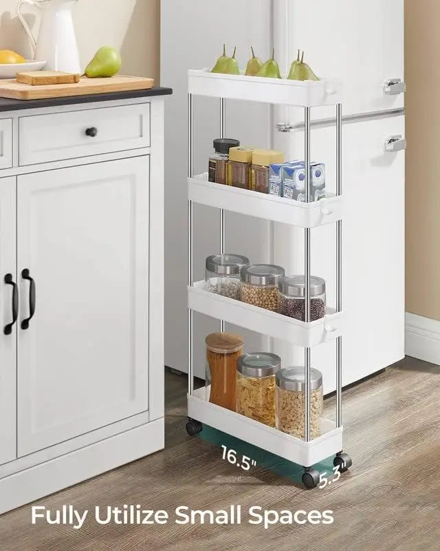 Slide Out Storage Rolling Cart