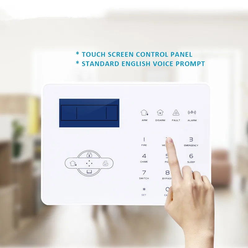 Foucus English version 868Mhz ST-IIIB GSM Smart Home Alarm System