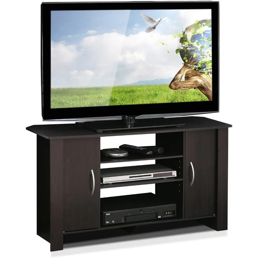 Econ TV Stand Entertainment Center, Espresso