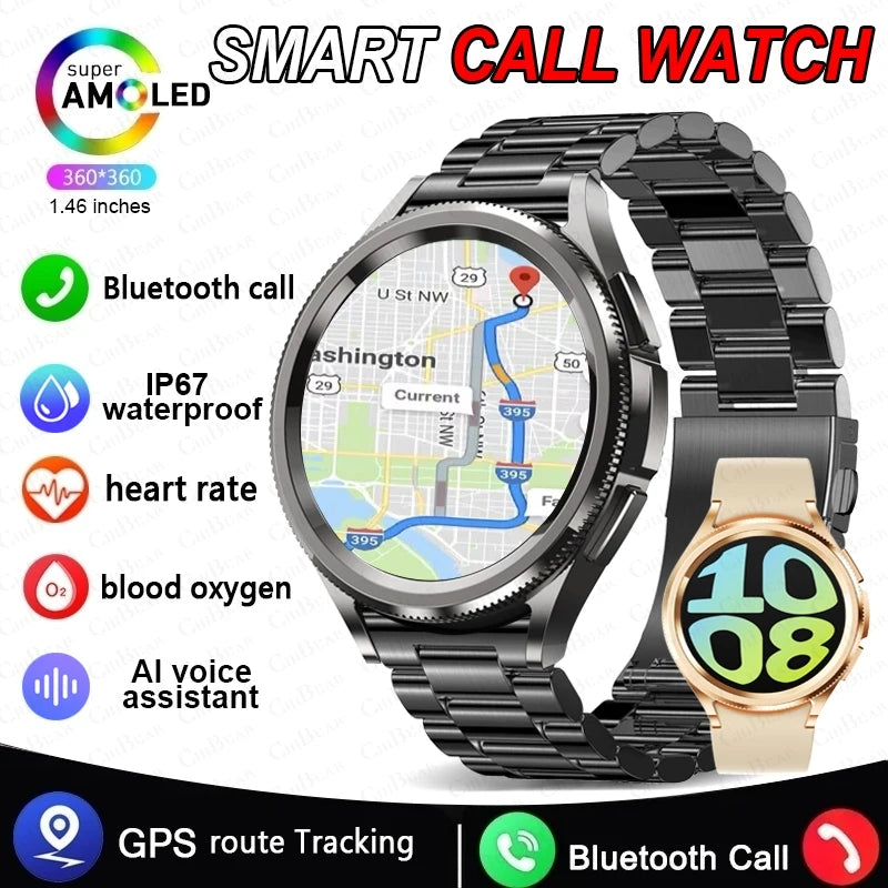 AMOLED Full Touch aScreen GPS Smartwatch