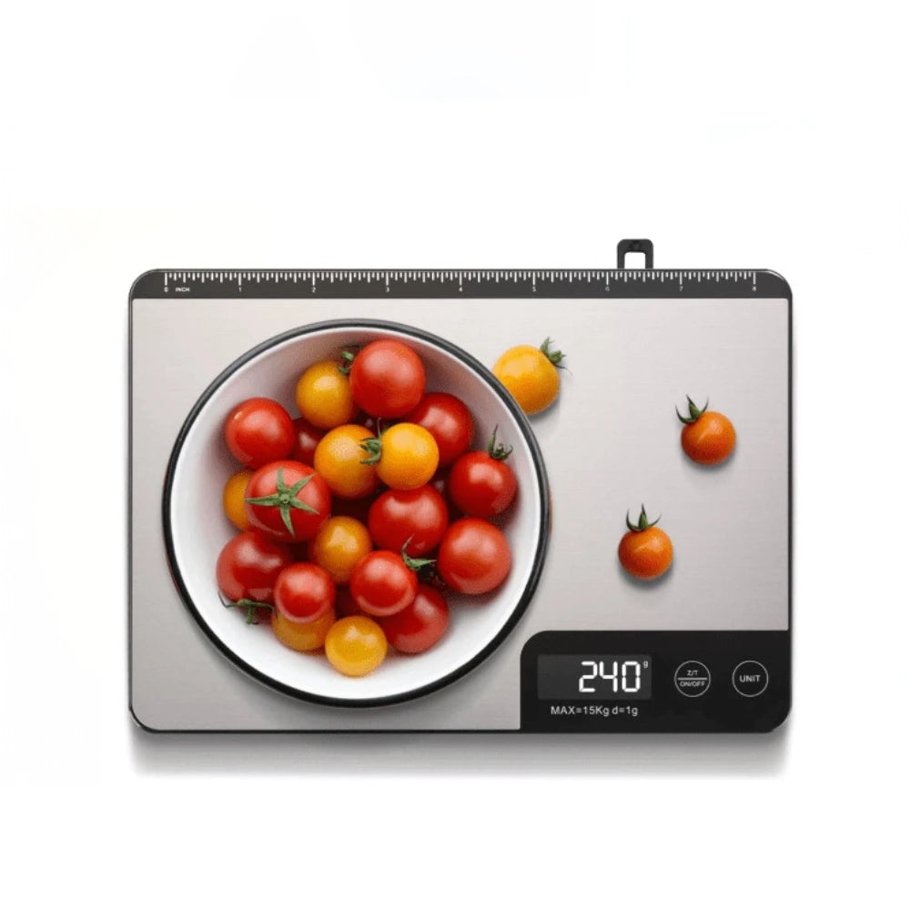 Household stainless steel food electronic scale