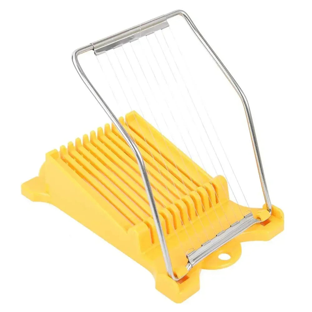 Multifunctional Egg Cutter Stainless Steel Egg Slicer Sectioner Cutter Mold Flower-Shape Luncheon Meat Cutter Kitchen Gadgets